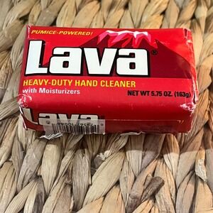 Lava Pumice Powered Heavy‎ Duty Hand Cleaner Vintage Soap Bar With Moisturizers